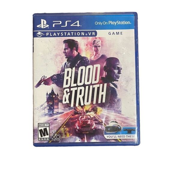 Blood & Truth PlayStation VR Video Game - Picture 1 of 4